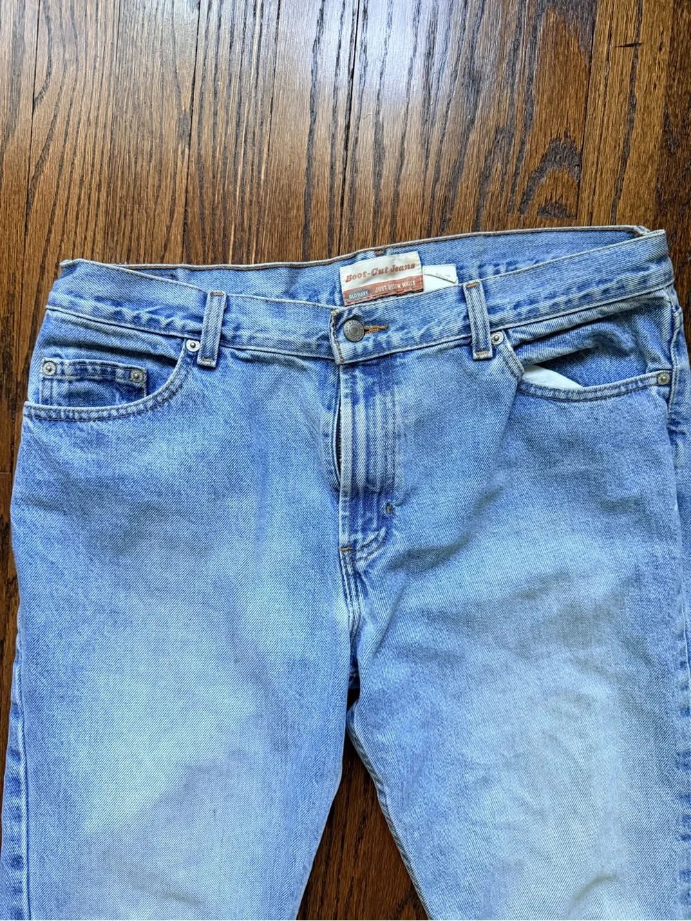 Old Navy Women's Light Blue Boot-Cut Jeans